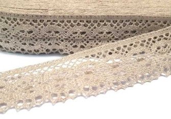 Linen lace 40mm