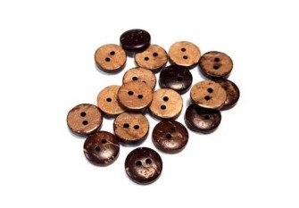 Coconut button 10mm 397