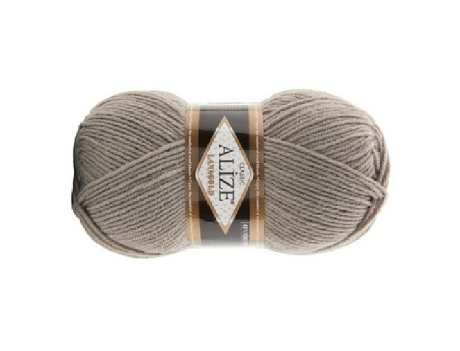 Alize Lanagold 990 Tamsi smėlio