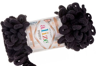 Alize Puffy 100 g | 9 m Black