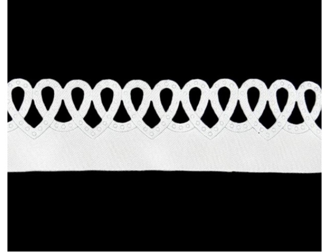 30mm satin lace