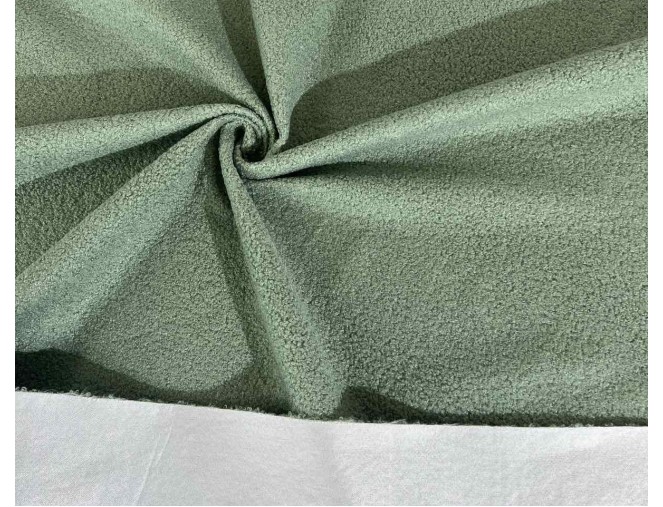Teddy Upholstery Fabric, Faded Green pigiau