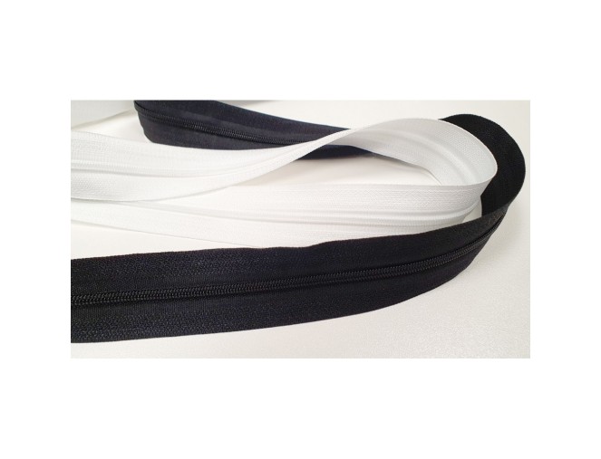 Remaining quantity of white adjustable zipper No. 5: No. 1