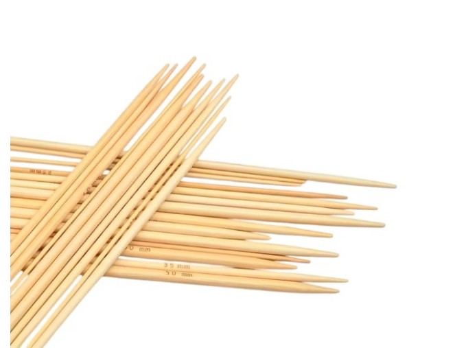 Bambukiniai virbalai kojinėms 20cm pigiau