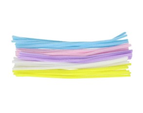Dekoratyvinė vielutė 30cm | 40vnt Pastelinių spalvų MIX Dekoratyvinė vielutė 30cm | 40vnt Pastelinių spalvų MIX