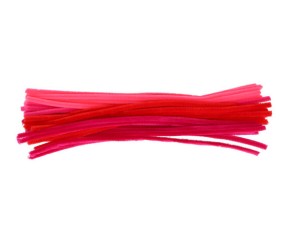 Dekoratyvinė vielutė 30cm | 40vnt Raudoni - rožiniai atspalviai Dekoratyvinė vielutė 30cm | 40vnt Raudoni - rožiniai atspalviai
