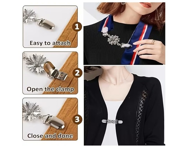 Decorative clip pigiau