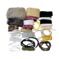 Set No. 3 of leftover decorative cords and ribbons