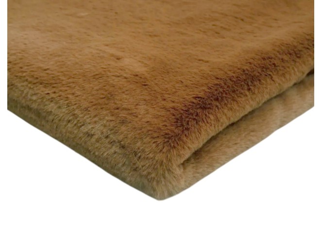 Faux Fur, Brown Caramel