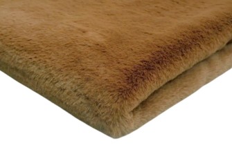 Faux Fur, Brown Caramel