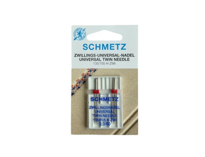 Twin needle universal 2.0/80 Schmetz