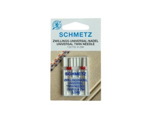 Twin needle universal 2.0/80 Schmetz Twin needle universal 2.0/80 Schmetz