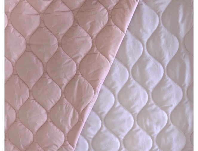 Reversible jacket fabric, Pink/Lilac