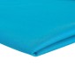 Elasticated cotton fabric Wicker Turquoise
