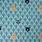 Flannel: Animals in Mint pigiau
