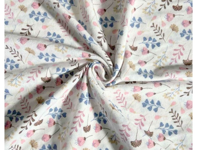 Flannel with Patterned Branches