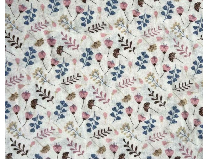 Flannel with Patterned Branches pigiau