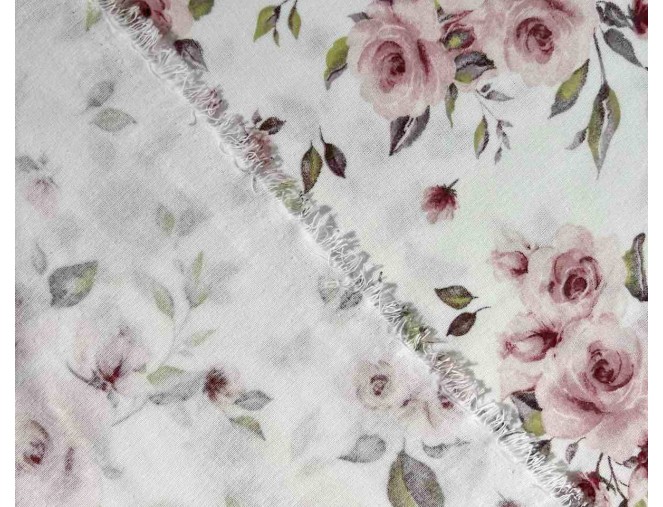 Flannel with Pink Flowers pigiau