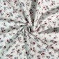 Flannel with small white flowers