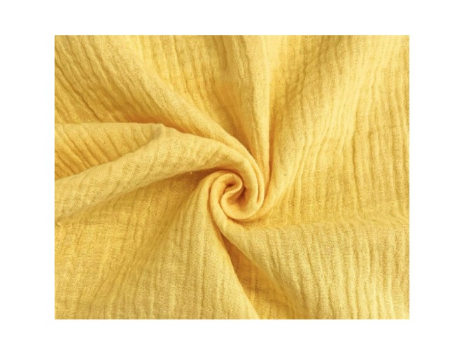 Yellow Muslin Remnant No. 152