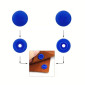 Insertable plastic seals, 10 mm | 100 pcs. internetu