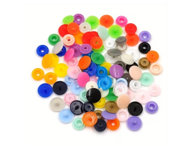 Įmušamos, plastikinės spaudės 12mm 50vnt