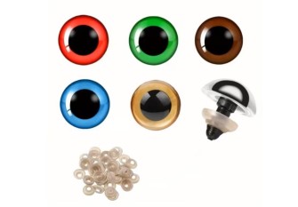 Screw-in eyes for toys, 10 mm | 140 pcs