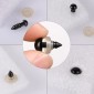 Įsukamos akys žaislams juodos 6 - 14mm | 700vnt pigiau
