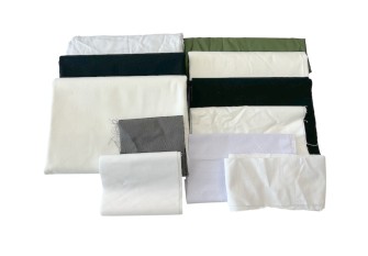 Set of Various Cotton Fabric Scraps, No. 25 Set of Various Cotton Fabric Scraps, No. 25