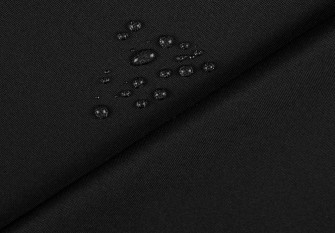 Remnant of black water-resistant Oxford fabric, No. 99