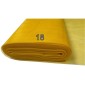 Remnant of stiff yellow tulle, No. 105