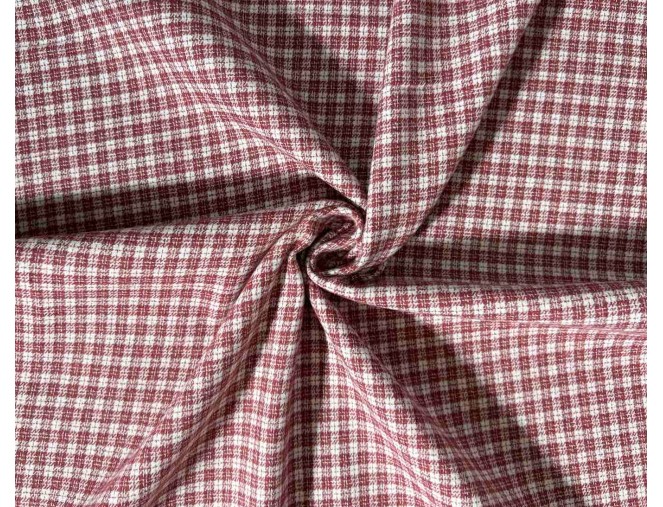 Checkered Flannel Shirt, Red