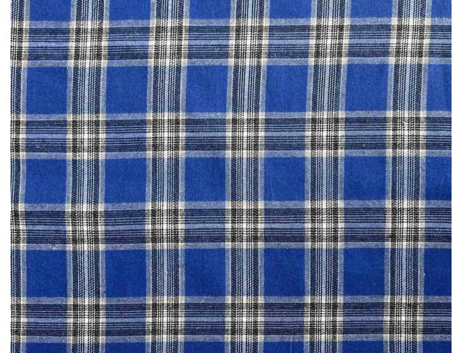 Checkered Flannel Shirt, Blue internetu