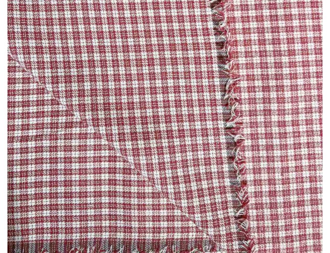 Checkered Flannel Shirt, Red pigiau