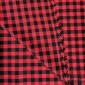 Checkered flannel, red and black pigiau