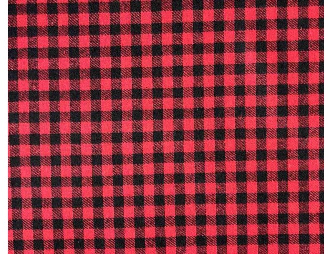 Checkered flannel, red and black internetu