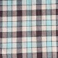 Checkered flannel, sand/mint internetu