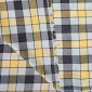 Checkered flannel, yellow/beige pigiau