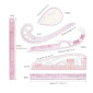 Set of drafting rulers pigiau