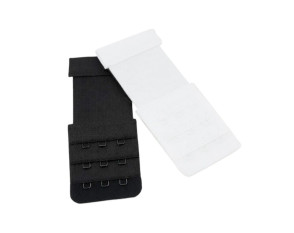 Liemenėlės prailginimas 3 kabliukų su guma | 3 spalvos