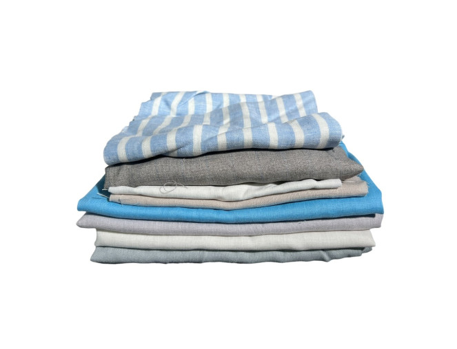 Flax scraps 0.652 kg. No. 90