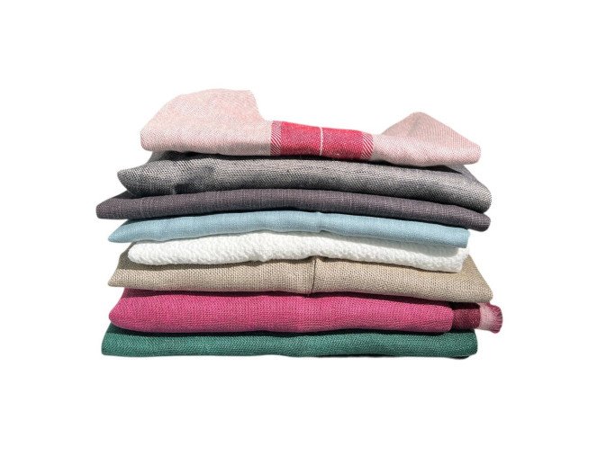 Flax scraps 0.978 kg. No. 97