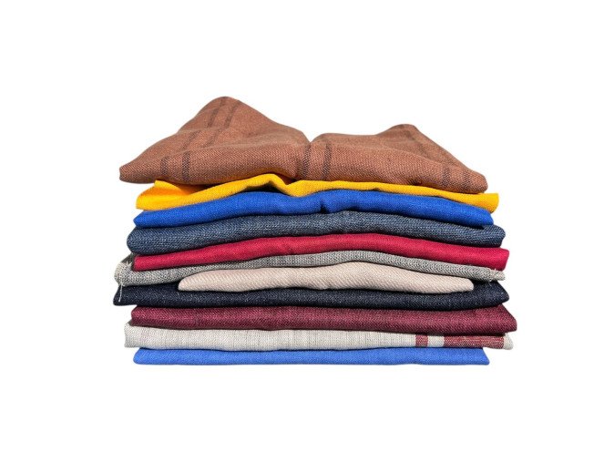 Flax scraps 1.232 kg. No. 81