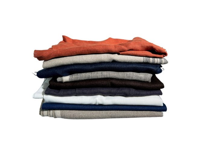 Flax scraps 1.456 kg. No. 79