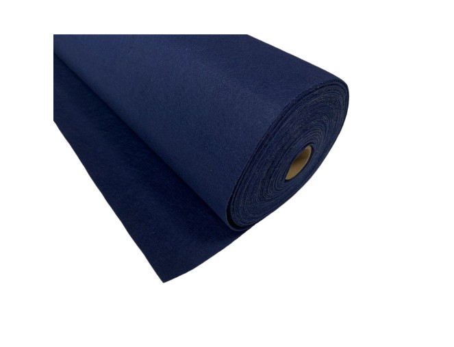 Cut-to-size felt (felted) 1.5 mm, dark blue