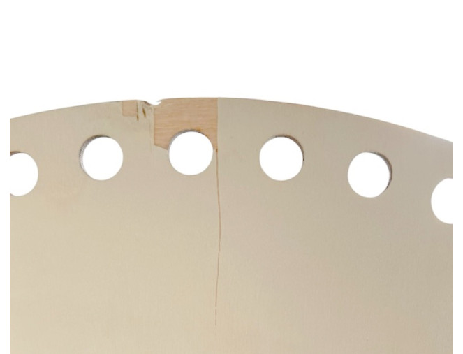Round wooden crochet bottom internetu