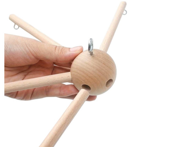 Wooden set for decorations pigiau