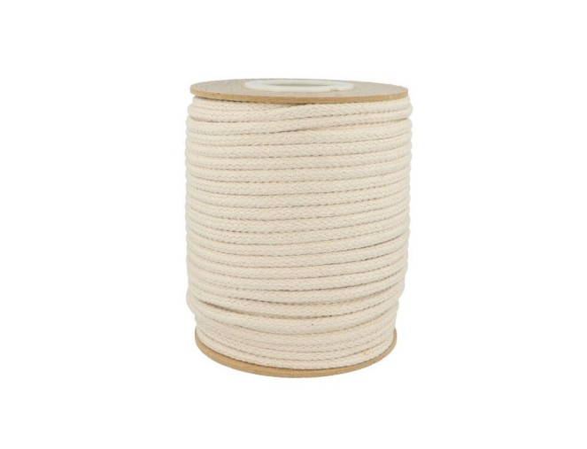 Cotton Rope, 6 mm, 50 m, Sand