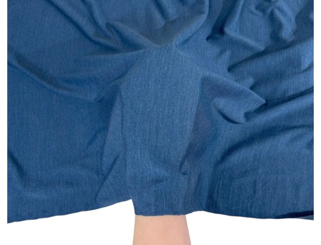 Merino wool knitwear, denim blue pigiau