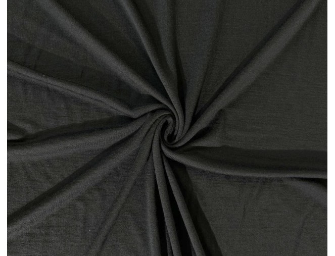 Merino Wool Knitwear - Black